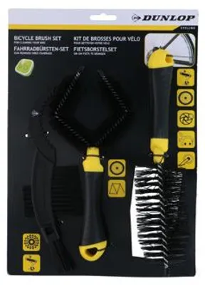 Zdjęcie produktu dla Zestaw Szczotek Do Roweru 3 Szt. Dunlop