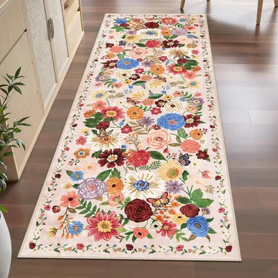 Immagine prodotto di Tappeto 50 x 150 cm, motivo floreale