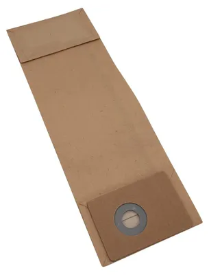 A single vacuum cleaner bag is shown against a white background.