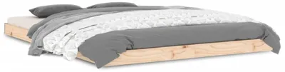 Obrázok produktu pre vidaXL Posteľ z masívneho dreva 135x190 cm Borovica