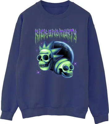 Produktbild von Rick And Morty - Sweatshirt für Damen BI33684 (L) (Marineblau)