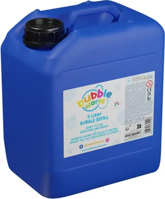 Image de Flacon de recharge pour bulles de savon géantes, 5 litres, liquide pour une utilisation en extérieur
