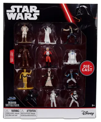 Produktbild von Jada – Star Wars Figuren – 4 cm – 12-teiliges Set