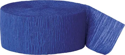 Produktbild von Krepppapier Luftschlange Fiesta Royalblau 24,6m