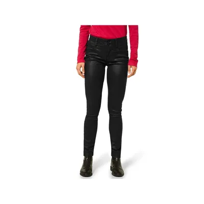 Produktbild von 25045 Street One, York, Damen Jeans Hose, Stretchdenim, black coated, W 31 L 30