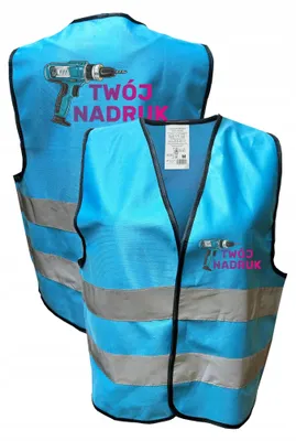 Produktbild von Markenlos SS-011 Reflektorweste für Kinder mit Aufdruck