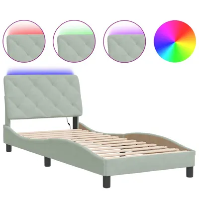 Obrázok produktu pre VidaXL 3213825, Šedá, 95 cm, 2,08 m, 74,5 cm, 900 x 1900 mm, 1 kusov