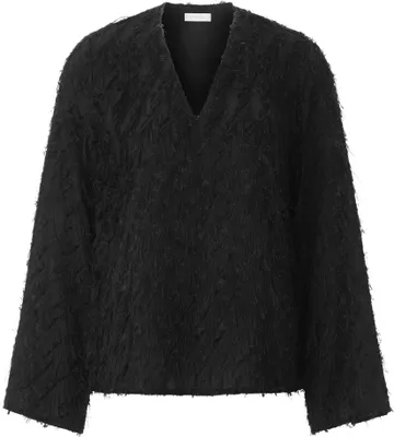 Produktbild von Rich & Royal (4) Fringe Blouse, black 890 890 34