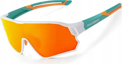 Zdjęcie produktu dla Okulary polaryzacyjne dla dzieci w wieku 8-14 lat z filtrem UV400 zielono-białe