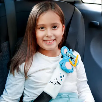Immagine prodotto di Cuscinetto per cintura per bambini Milk&Moo Cool Coala, cintura di sicurezza, spallina per seggiolino, cuscino protettivo, cuscino per cintura antifrizione, protezione per cintura, da 0 mesi