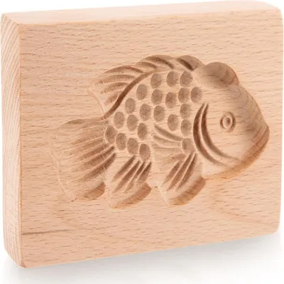 Image de Moule Poisson pour biscuits, gâteaux, pains d'épices, chocolats et décorations