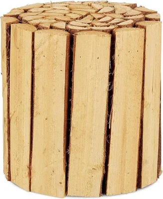 Produktbild von Holz Gartenbank naturfarben - Blumenpotten Pflanzentisch standard - Maße: 20,5 x 20 cm - natur