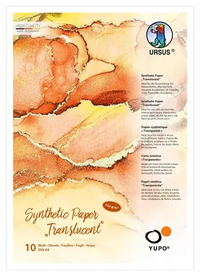 Synthetisches Papier DIN A4, transparent, 10 Blatt, 153 g/m²