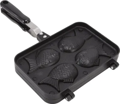 Zdjęcie produktu dla Forma do pieczenia gofrów Taiyaki w kształcie ryby, nieprzywierająca, podwójna forma do pieczenia Taiyaki