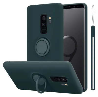 Immagine prodotto di Cadorabo custodia per Samsung Galaxy S9 PLUS custodia protettiva in verde custodia per cellulare TPU custodia cover