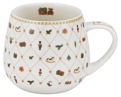 Zdjęcie produktu dla Porcelanowa filiżanka w ozdobnym pudełku, kolekcja "Joy", pojemność 430 ml