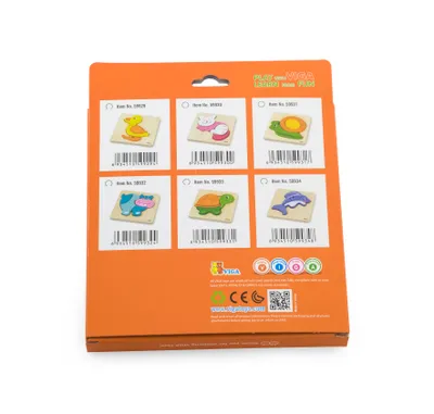 Immagine prodotto di Viga 59934 Primo puzzle per bambini - pesce
