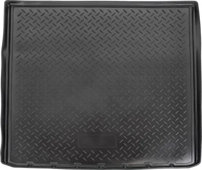 Image de Tapis De Coffre en Caoutchouc TPE Pour Opel Astra J 2010-2015 Kombi, Bord Haut, Noir, Antidérapant, Toutes Saisons