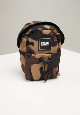 Produktbild von Urban Classics TB2921 | Small Crossbody Bag One Size - Farbe: woodland camo/orange - Größe: One Size