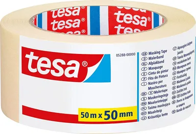 Produktbild von tesa Malerband Economy 3x 50m x 50mm