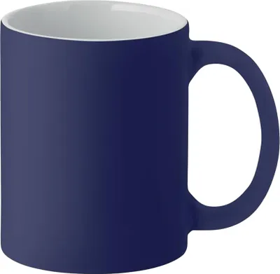 Image de MidOcean - Mug à café "Dublin", mat, 300ml MO211 (taille unique) (Bleu foncé)