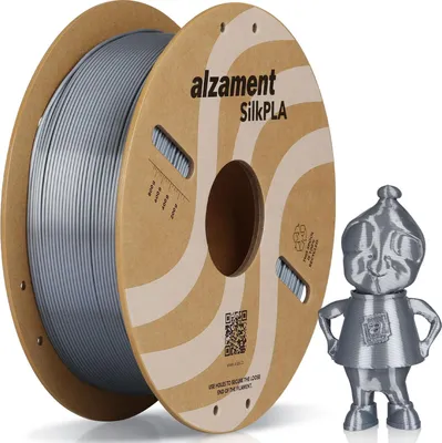 Image de Alzament PLA Seide 1 kg Silber