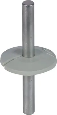 Obrázek produktu pro DEHN ochranná skleněná deska proti kapající vodě, K-šedá, štěrbinová, D 37 mm, H 4,7 mm, Š 7,5 mm, 1 ks.
