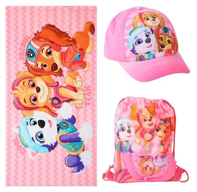Image de Lot comprenant une serviette et un sac « Paw Patrol »