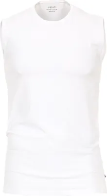 Produktbild von VENTI Herren Tanktop Ärmellos Rundhals Modern-Fit Doppelpack Weiß XL