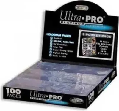 Produktbild von UltraPro TCG Kartenhülle für 9 Karten 100PK