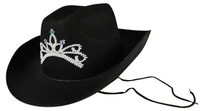 Immagine prodotto di Cappello Nero Da Cowboy Con Per Adulti