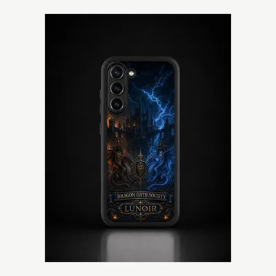Image de Coque de protection pour Samsung S23, étui de téléphone avec motif de dragon – LUNØIR ©