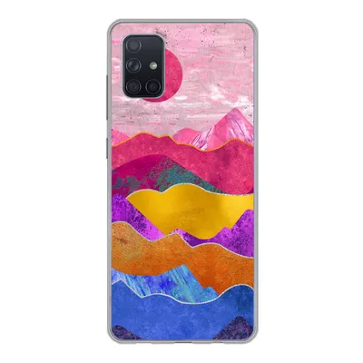 Produktbild von MuchoWow® Handyhülle Schutzhülle Hülle für Samsung Galaxy A71 Stolz - Bi - Marmor Silikon Softcase Handy Hülle - Kartenbesitzer