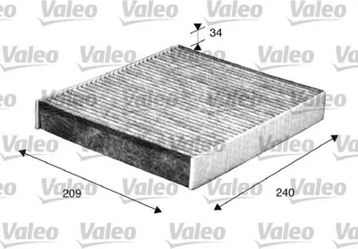 Zdjęcie produktu dla Filtr Kabiny Protect Ford Focus C-Max Z Aktywnym Węglem