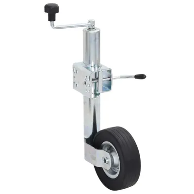 Productafbeelding van swiel met splitklem 60 mm gegalvaniseerd staal
