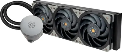 Produktbild von Silverstone Hailstone 360, Flüssigkeitskühlung, 12 cm, 800 RPM, 3000 RPM, Schwarz