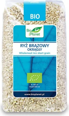 Produktbild von -Braunreis, rundkörnig, 500 g –  PLANET