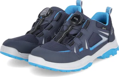 Produktbild von Superfit Jungen Outdoorschuhe Blau Synthetik-Textil-Mix Drehverschluss GoreTex Größe: 38