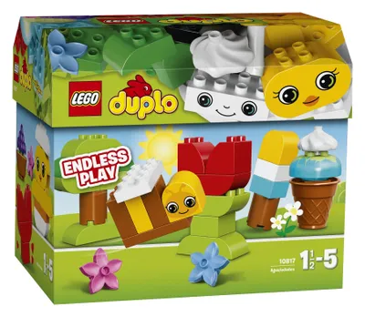 Image de Lego 10817 DUPLO® Kit de construction créatif - 70 pièces, boîte de rangement
