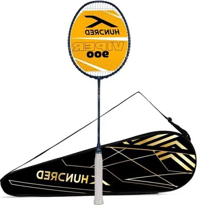 Zdjęcie produktu dla Lekka rakieta do badmintona z włókna węglowego (79 g) dla początkujących