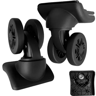 Produktbild von Set mit 4 Ersatzrädern für Koffer, mit 360°-Drehfunktion