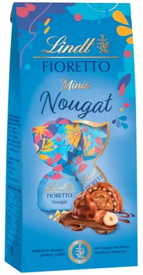 Produktbild von Lindt Fioretto Nougat Minis 115g, KI-generiertes Bild