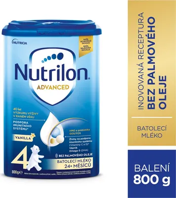 Obrázek produktu pro Nutrilon 4 Advanced Vanilla batolecí mléko 800 g, 24+