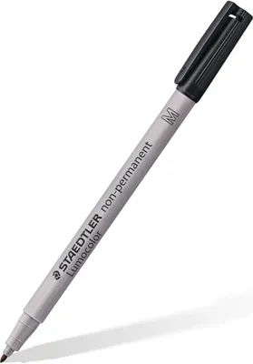 Produktbild von STAEDTLER Folienstift Lumocolor non-perm M schwarz 10 Stück