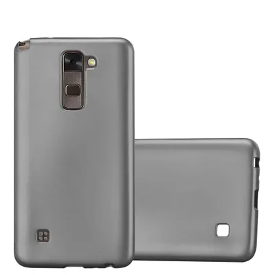 Produktbild von Cadorabo Schutzhülle für LG STYLUS 2 Hülle in Grau Handyhülle TPU Silikon Etui Cover Case