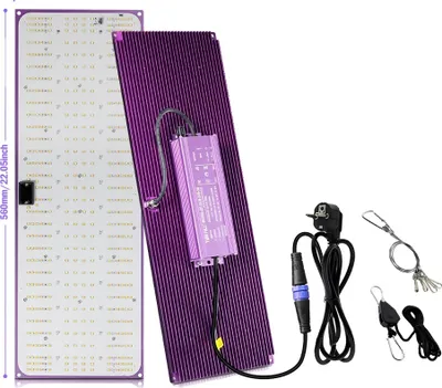 Obrázok produktu pre Stmievateľné LED osvetlenie rastlín, plné spektrum, nastaviteľná intenzita, 240 W