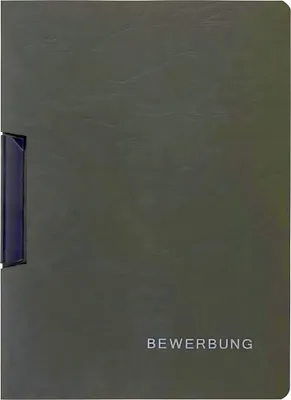 Produktbild von BRUNNEN Bewerbungsmappe schwarz 2-teilig KartonClip 102012790