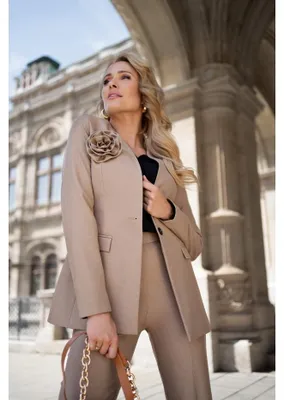 Obrázek produktu pro Stylove Dámské sako Qudel S370 béžová XL