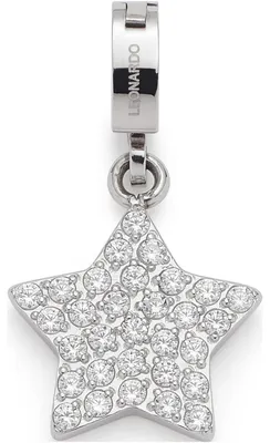 Produktbild von Leonardo Jewels Anhänger Etoile Clip & Mix, Charm, Kettenanhänger, Schmuck, Edelstahl, Zirkonia, 025681