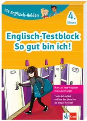 Produktbild von Die Englisch-Helden Englisch-Testblock So gut bin ich! 4. Klasse